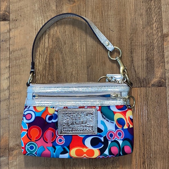 Coach Handbags - Adorable Coach wristlet/mini purse